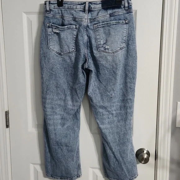 Lovervet By: Vevet "Love At First Sight" Midrise Cropped Jeans Sz.29/9 - Picture 7 of 11